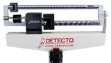 Detecto 339 - Physician's Scale, Weigh Beam, 440 lb x 4 oz / 200 kg x 100 g, Height Rod