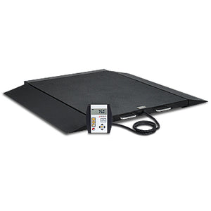 Detecto 6600 - Portable, 1000 lbs., 32"x40" platform, AC Adapter or batteries