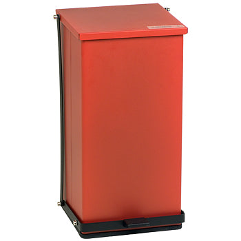 Detecto P-48R - Step-On Can, 48 Qt, Red