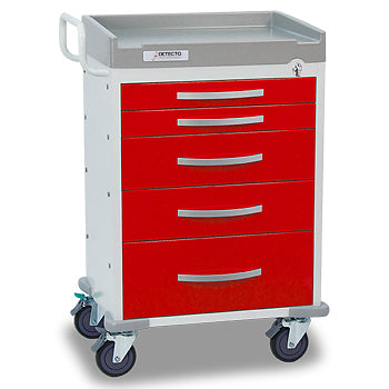 Detecto RC33669RED - Rescue Series, ER, 5 Drawers