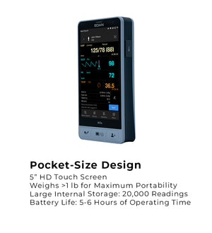 EDANUSA IM3s HANDHELD VITAL SIGNS MONITOR