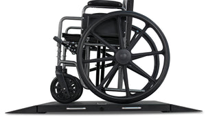 Detecto 6400-AC - Wheelchair Scale, Portable, Digital, 1000 lb x .2 lb / 450 kg x .1 kg