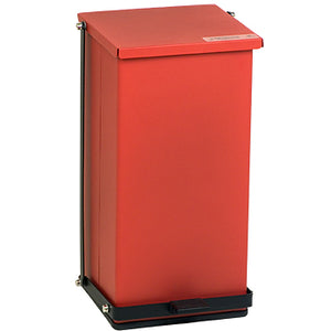 Detecto P-32R - Step-On Can, 32 Qt, Red