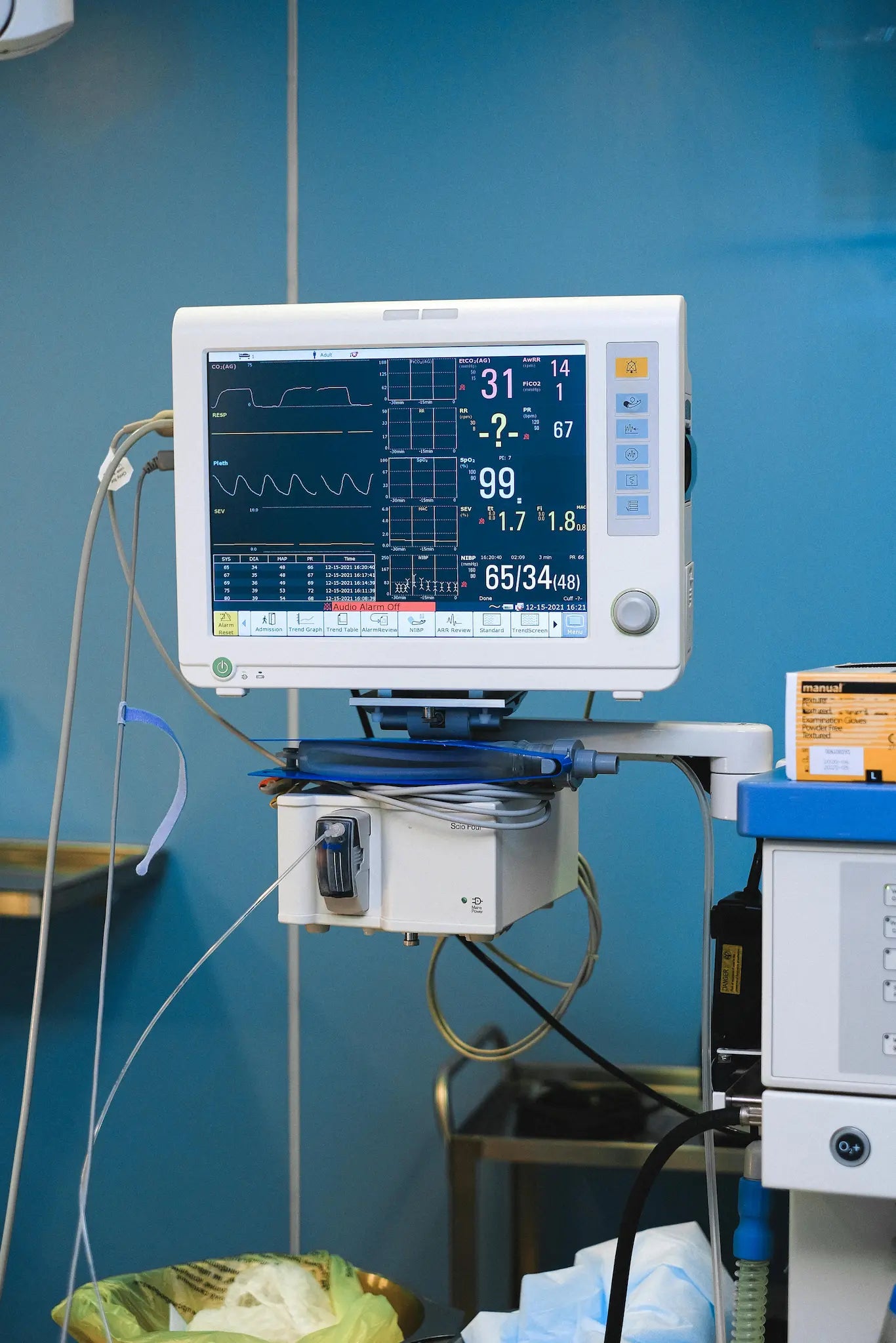 Lawrence Medical team members working with biomedical equipment